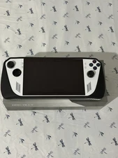 ASUS ROG Ally 7 Z1 Extreme Upgraded Battery JSAUX ModCase Original Box Used