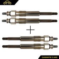 4 Kerzen Von VorwäRmung Scudo 206 306 Experte 1.9D DW8 DW8B Diesel Neu