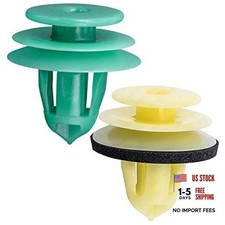 15 Sets Pillar Garnish Door Trim Panel Retainer Clips Kit for Honda Acura