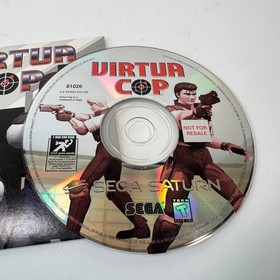 Sega Saturn Virtua Cop - Not For Resale Version