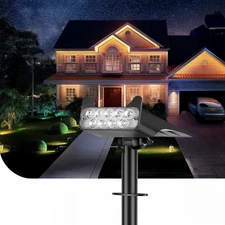 HOFLYW Solar Spotlights Outdoor Waterproof Landscape Path Lights Solar Dusk t...