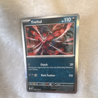 The Pokémon Company Yveltal Me01: Mega Evolution 088/132 110 HP Holo Rare EN
