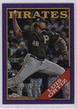 2023 Topps Update Purple Refractor 8/75 Luis Ortiz #T88CU-78 13dp