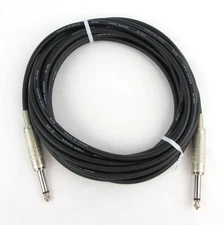 Canare GS-6 Guitar Instrument Cable 1/4in Mono Plug, 20ft - NOS, Free Ship
