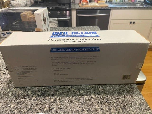 Remolque tractor WEIL McLAIN CONTRACTOR COLLECTION SERIE #9 1954 GMC escala 1:25 Foto 2 de 4