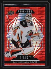 2022-23 Upper Deck Allure #119 Lukas Dostal Red Rainbow