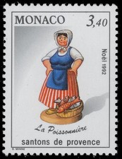 MÓNACO 1839 - Figuras de Provenza "Pescadería" (pc27805)