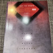 Original 1991 Geo Full Line Deluxe Sales Broc...