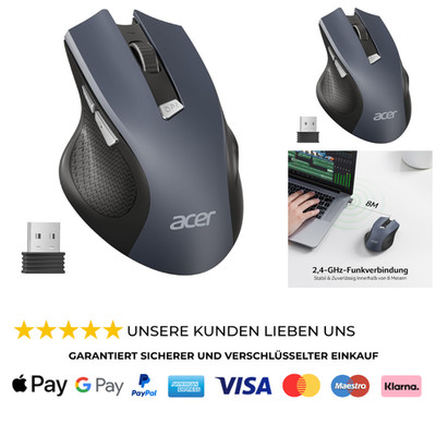 kabellose maus 2.4ghz 1600 dpi 6 taster