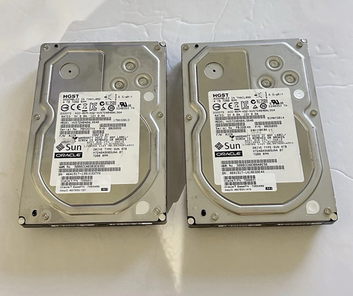 HGST 4TB Computer Internal Hard Disk Drives for sale | eBay