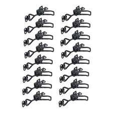 16 Pack Adjustable Toggle Latches Clamp 4001 Quick Release Clamp Tool, Black