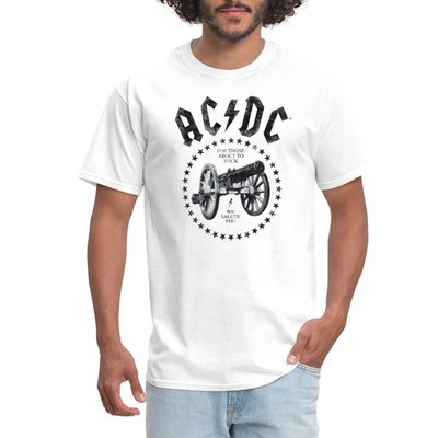 AC/DC Cannon We Salute You Men's T-Shirt