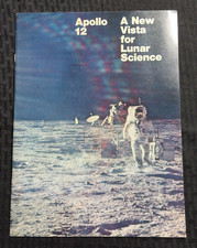 1970 APOLLO 12 A New Vista for Lunar Science NASA Booklet VG 4.5 EP-74