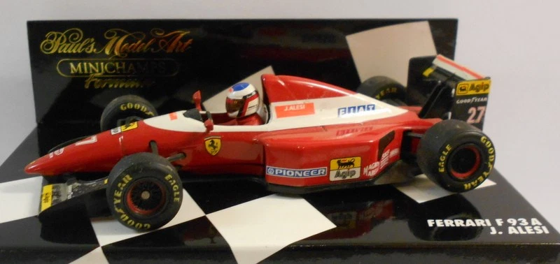 Minichamps F1 escala 1/43 - MIN930027 FERRARI F93 J.ALESI Foto 2 de 3