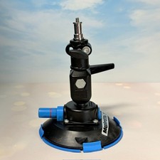 Manfrotto 241 Pump Cup Suction Mount Swivel 5/8" Socket Adapter Italy