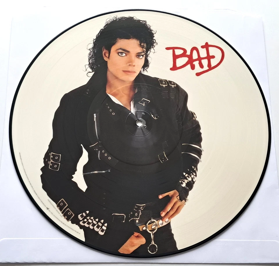 Michael Jackson - Bad 1987 Epic Records / Pepsi Promo Picture Disc LP - Image 3 of 4