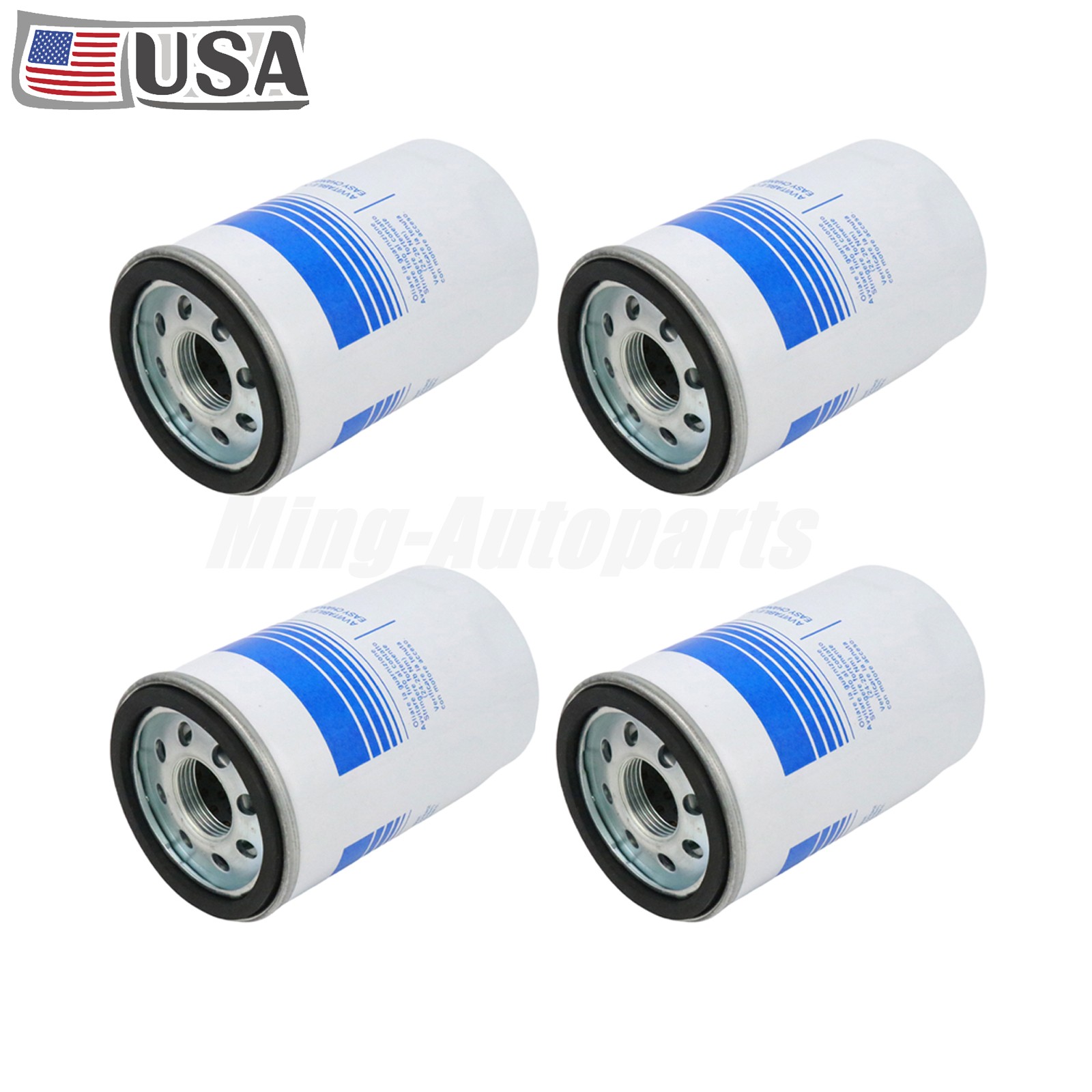 Lamborghini Aventador 1975-1976 Oil filters 4 pcs P/N 07M115561B