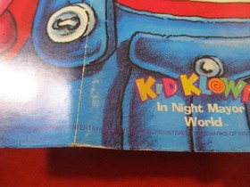 Kid Klown in Night Mayor World Nintendo NES Foldable Promo Poster Insert ONLY