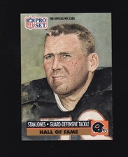 1991 Pro Set Stan Jones #29 Chicago Bears
