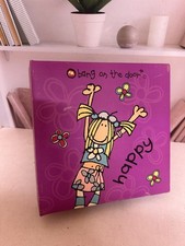 Vtg Y2K Groovy Chick Bang On The Door Photo Album Santoro