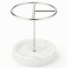 Toothbrush and Toothpaste Holder Rustproof Toothbrush Holder with Resin Base