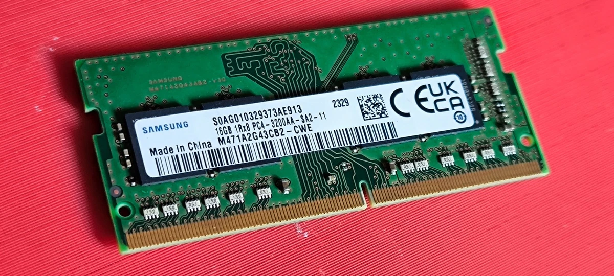 Kingston ValueRAM SO-DIMM 16 Go DDR4 3200 MHz CL22 Mémoire vive PC