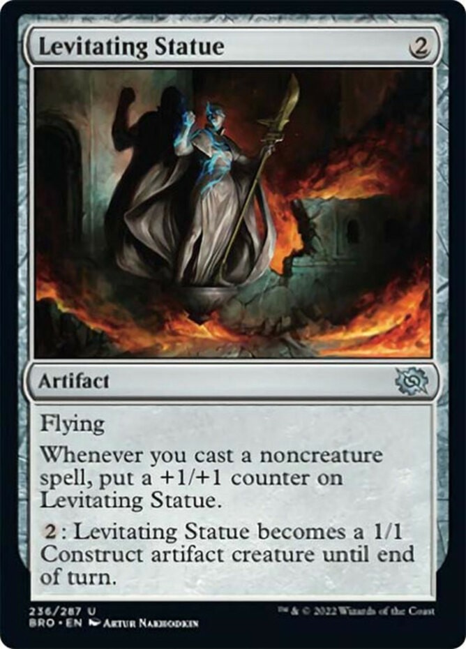Levitating Statue~236/287~NM~(BRO) - The Brothers' War~MTG