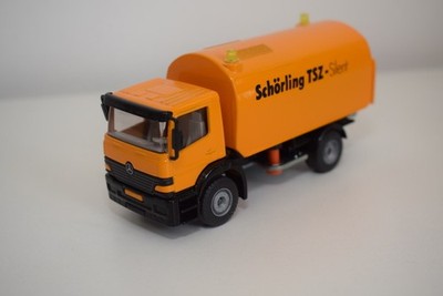 C12 1:55 SIKU 2824 MERCEDES-BENZ AXOR SCHORLING TSZ SILENT ROAD SWEEPER NM COND.
