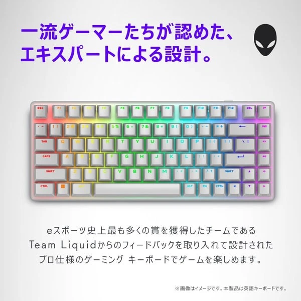 DELL Alienware Pro Wireless Linear Mechanical Keyboard AWProWGK-LL New - Image 2 of 4