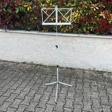 Pupitre Support Partitions De Musique Trépied En Métal Réglable Et Pliant