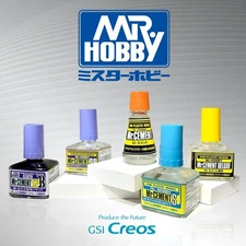 Gunze GSI Mr.Hobby Cement Glue (20ml~40ml) Multiple Options for Plastic Modeling