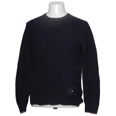 Tommy Hilfiger, Strickpullover, Größe: L, Blau, Baumwolle/Polyamid #ypR