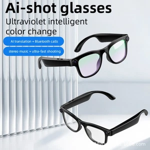 FG02 Smart Glasses with 8MP Camera Translation Calling Functions Recording TRG