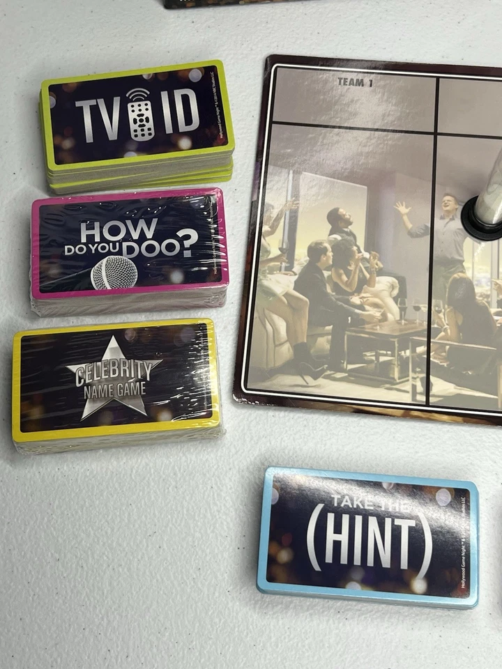 Celebrity Party Game Night – 2013 Complete Word & Trivia Game Set - Image 4 of 4