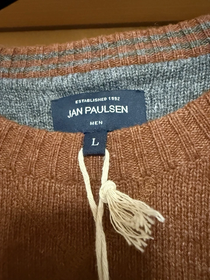 Herren Wolle Pullover Jan Paulsen Gr.L Neu mit Etikett - Bild 2 von 4