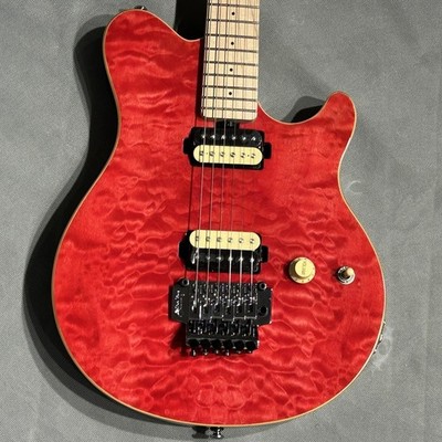 Electric Guitar Sterling by MUSICMAN SBMM AX40-TRD-M Trans Red | eBay