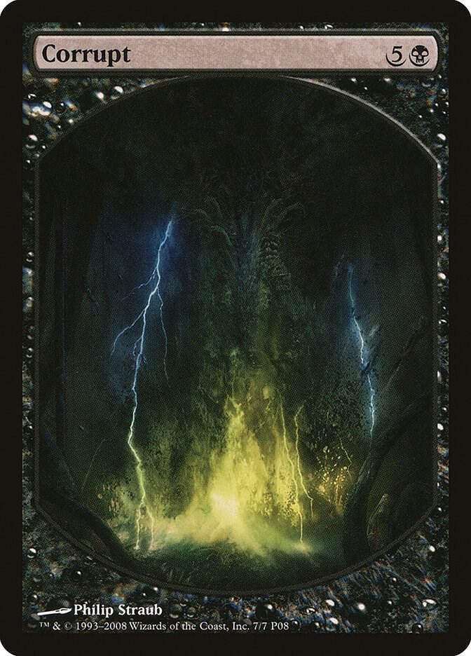 Corrupt 7 Magic Player Rewards Magic: The Gathering
