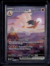 Charizard ex Holo Special Illustration Rare SV: Scarlet Violet 151 199/165 NM