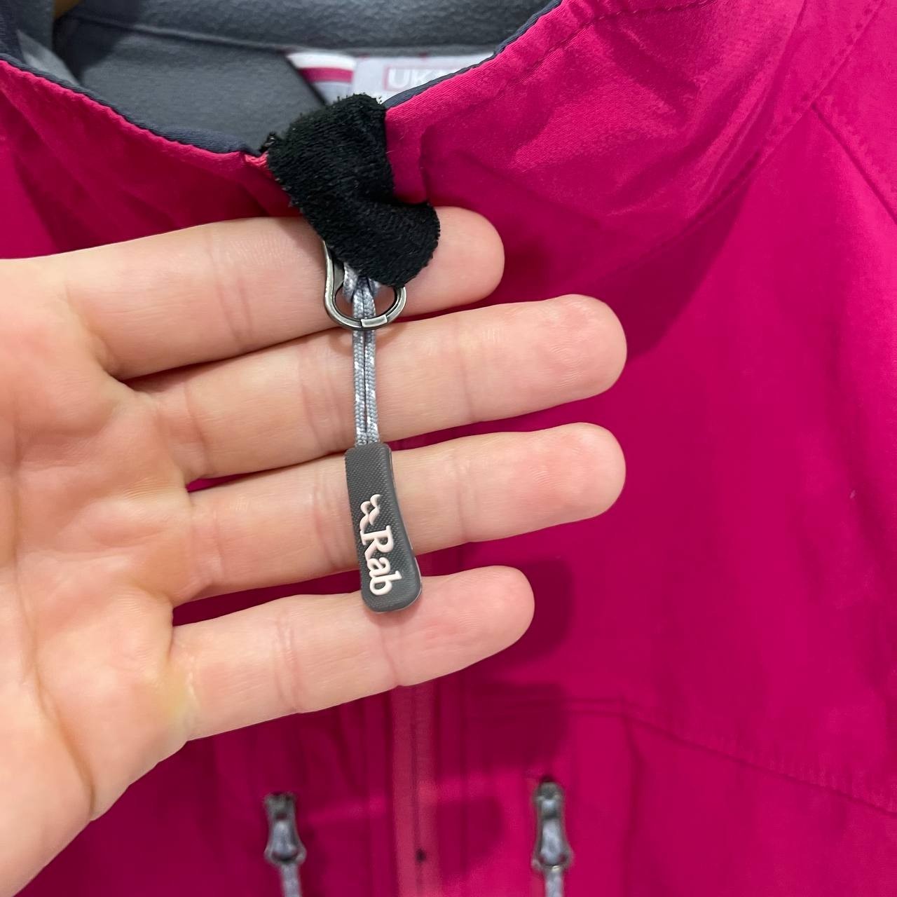 Rab Sawtooth Polyamide Softshell Jacket Pink Navy… - image 4