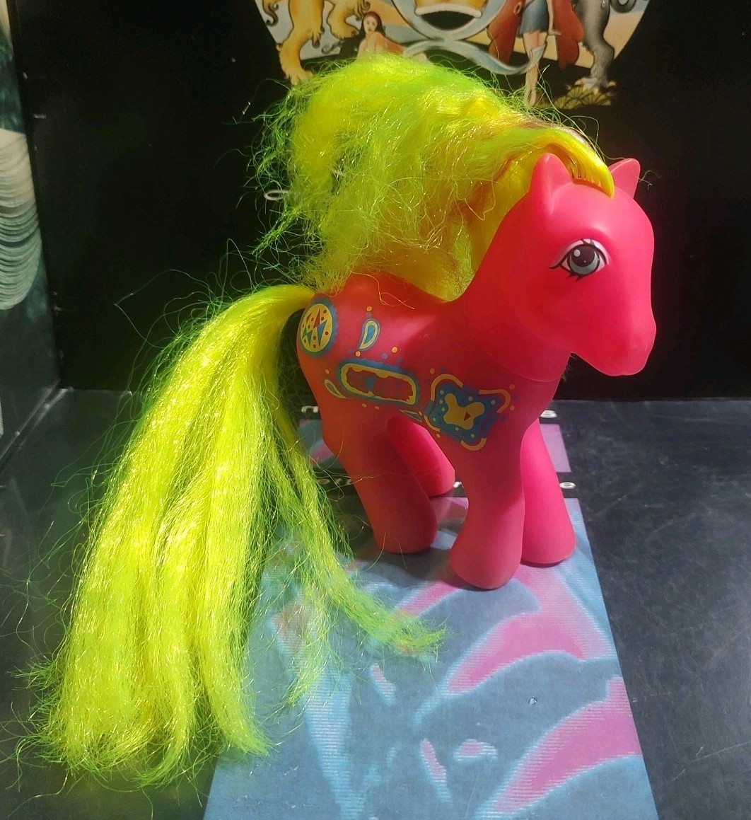 Vintage 1991 My Little Pony MLP G1 Rockin’ Beats Ponies “Sweet Notes” Figure