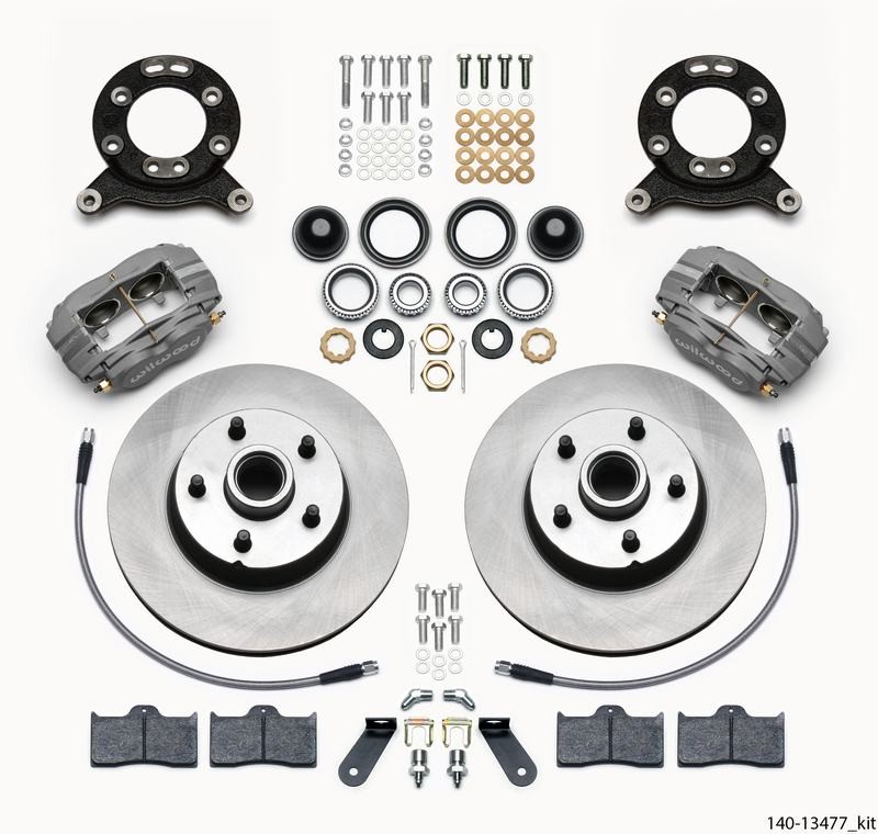 Front Axle Disc Brake Kit FOR 1971-1972 Mercury Cougar thumbnail 11