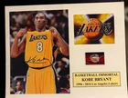 Kobe Bryant Hand Signed 5x7 Photograph w/COA
