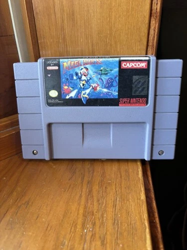 New ListingMega Man X Super Nintendo SNES Authentic Tested