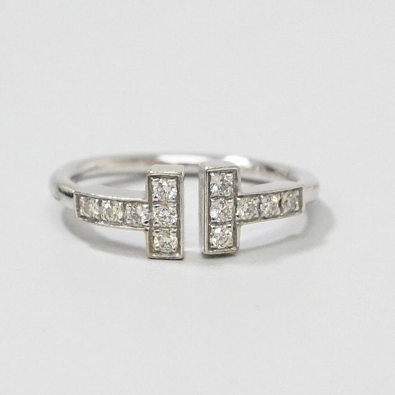 Tiffany Square Ring In Vintage Designer Fine Rings for sale | eBay