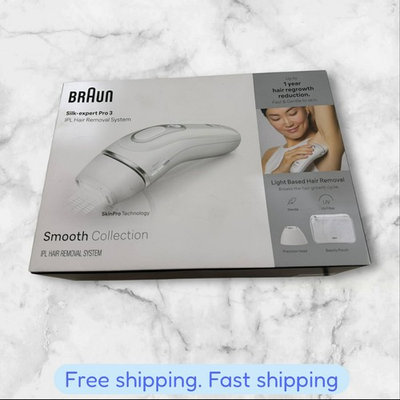 #ad New Braun Silk expert Pro 3 PL3120 IPL Hair Removal System Shipping $130.00