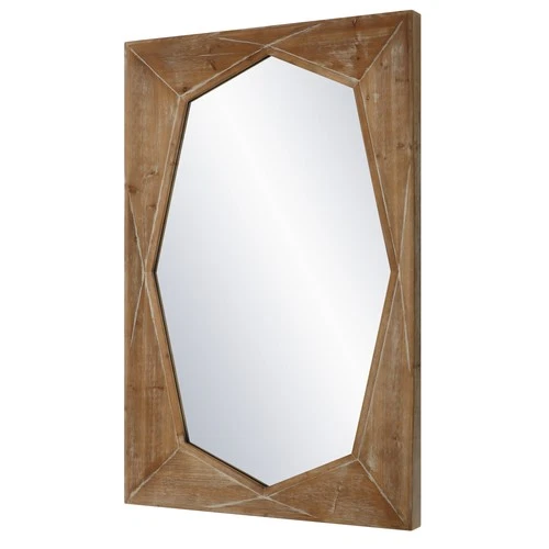 Uttermost 09961 Marquise 35-1/2" W x 52-1/4" H Geometric Framed - Natural Wood - Picture 4 of 6
