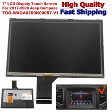 For 2017-2020 Jeep Compass Radio Navigation Replace 7" LCD Display Touch Screen