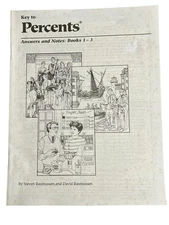 Key to Percents Answer Key and Notes for Books 1-3~Key Curriculum Press PB~P6 09