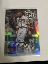 2022 Topps Series 1 - 2021's Greatest Hits Ronald Acuña Jr. #21GH-11