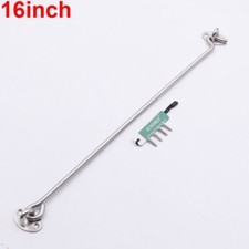 Stainless Steel Cabin Hook And Eye Latch Lock Shed Gate Door Catch Holder 3"-16"